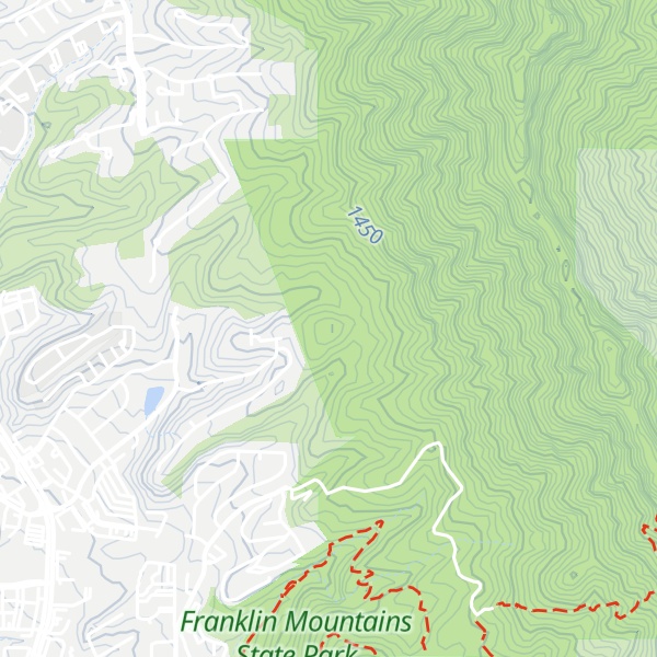 Map of Flag Hill