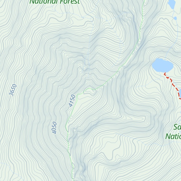 Map of Mount Oklahoma