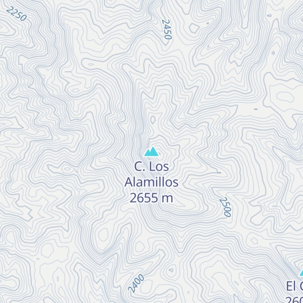 Map of C. Los Alamillos