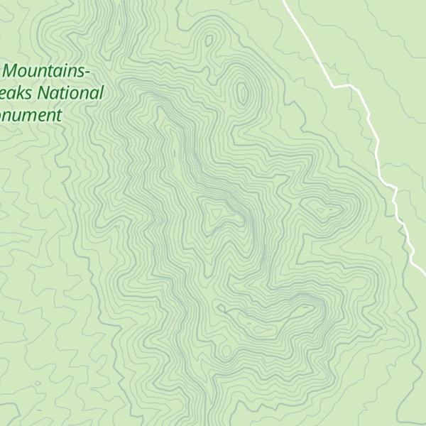 Map of North Anthonys Nose