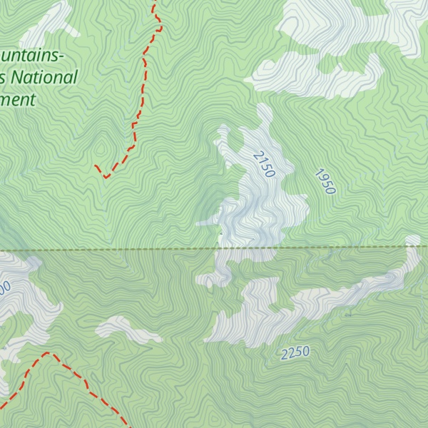 Map of Sugarloaf Peak