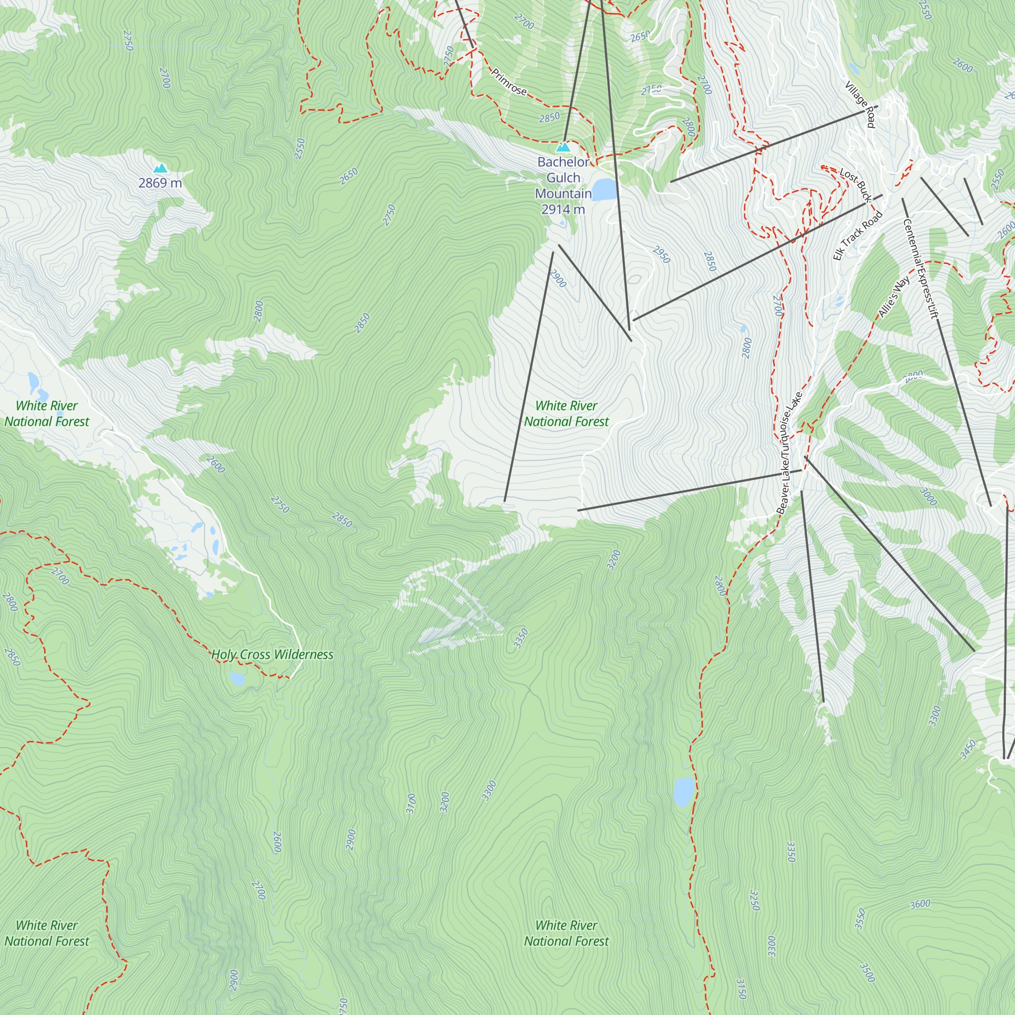 Eaton Haus map