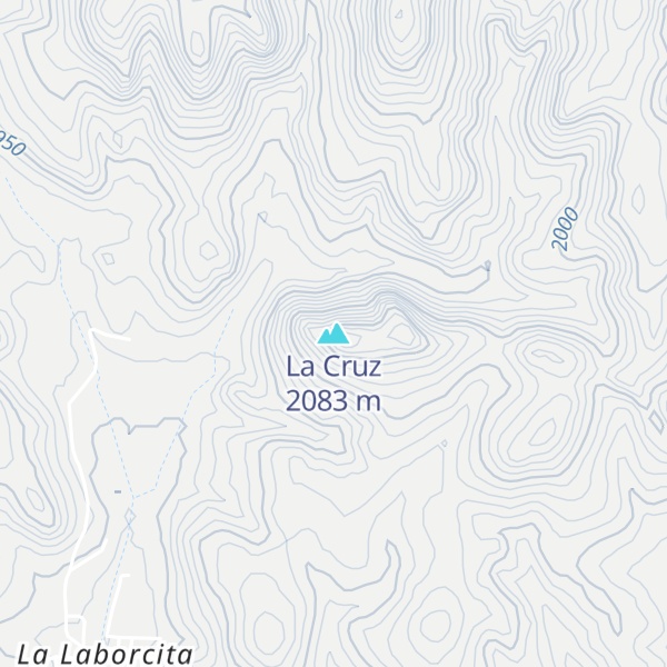 Map of La Cruz
