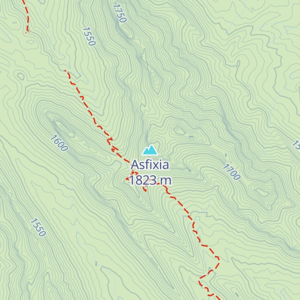 Map of Asfixia