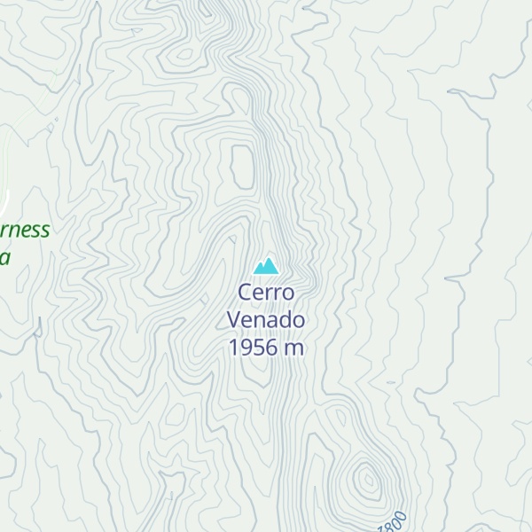 Map of Cerro Venado
