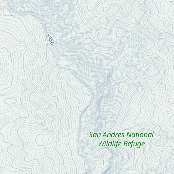 Map of Oñate Mountain