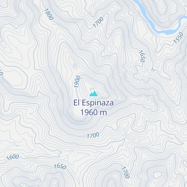Map of El Espinaza