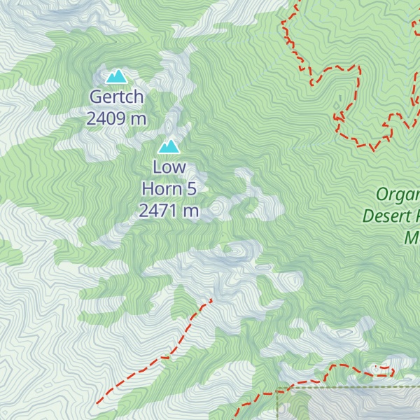 Map of The Needles