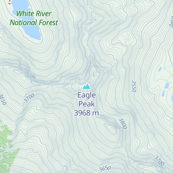 Map of Eagle Peak
