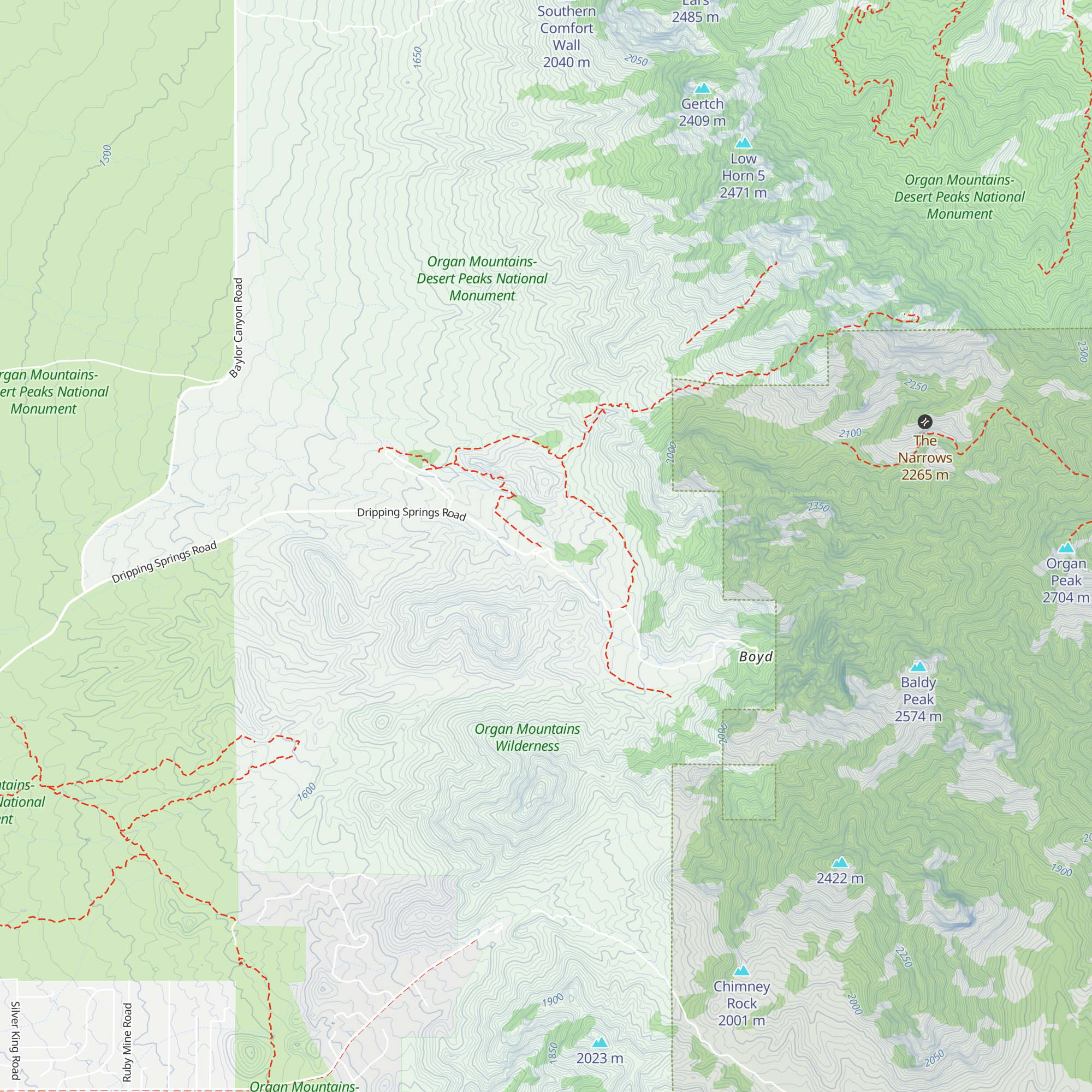 A.B. Cox Visitor Center map