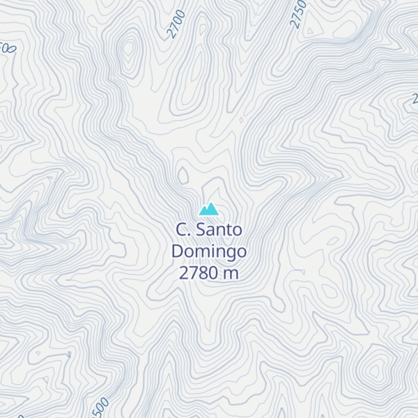Map of C. Santo Domingo