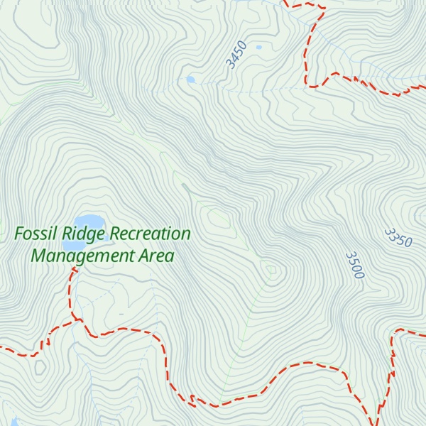 Map of Sheep Mountain