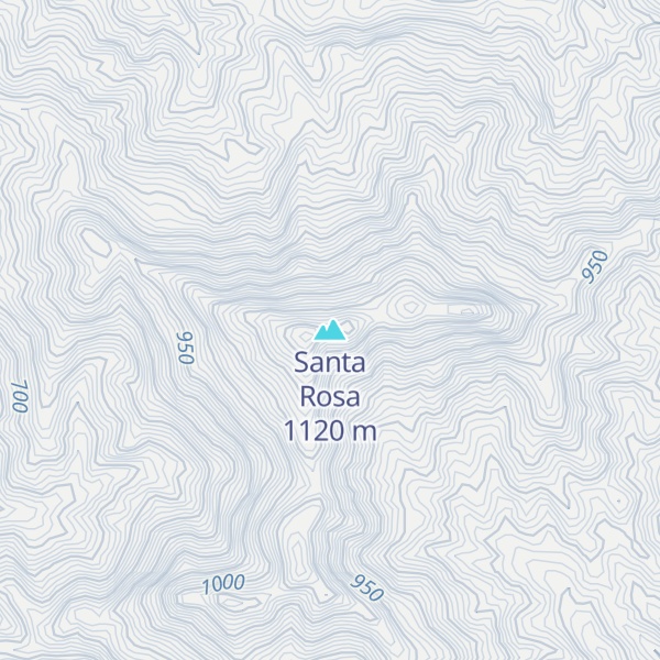 Map of Santa Rosa