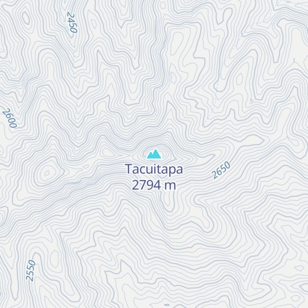 Map of Tacuitapa