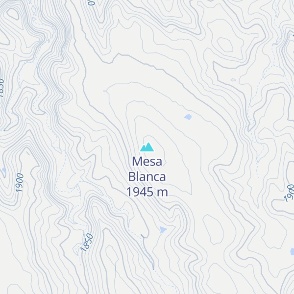 Map of Mesa Blanca