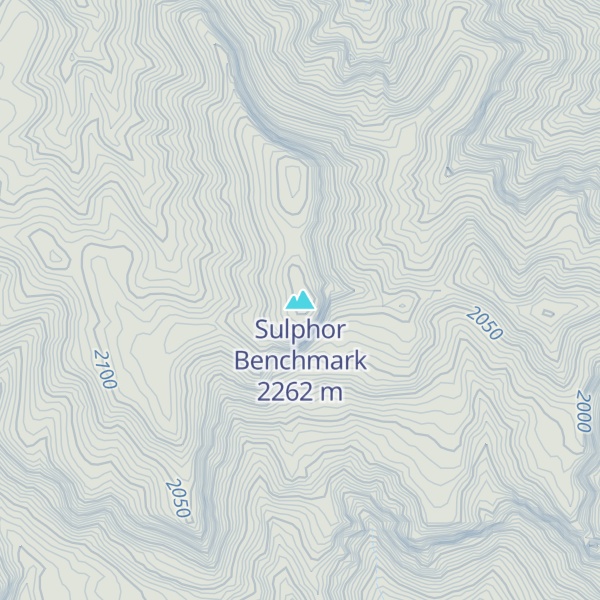 Map of Sulphor Benchmark