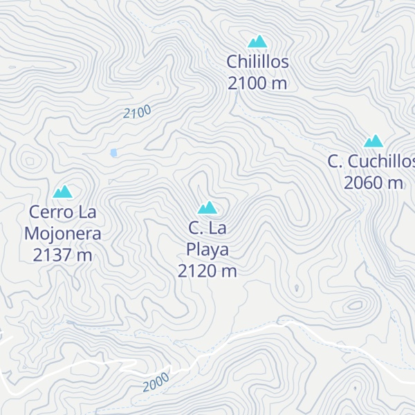 Map of C. La Playa