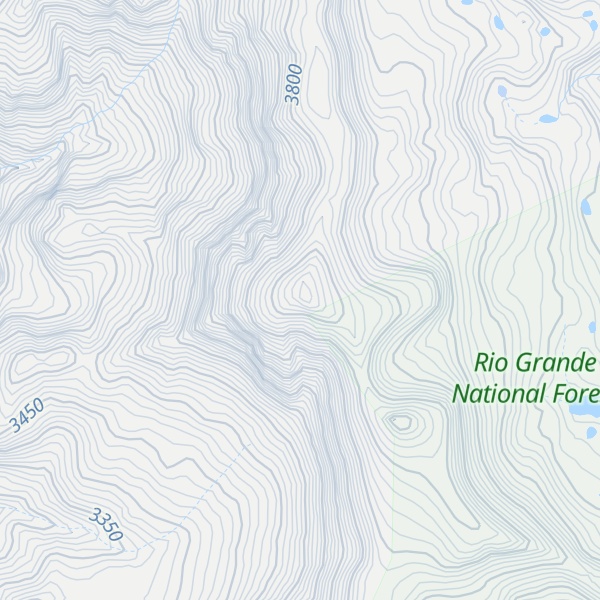 Map of Banded Peak