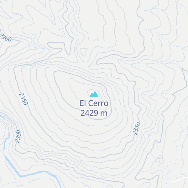 Map of El Cerro
