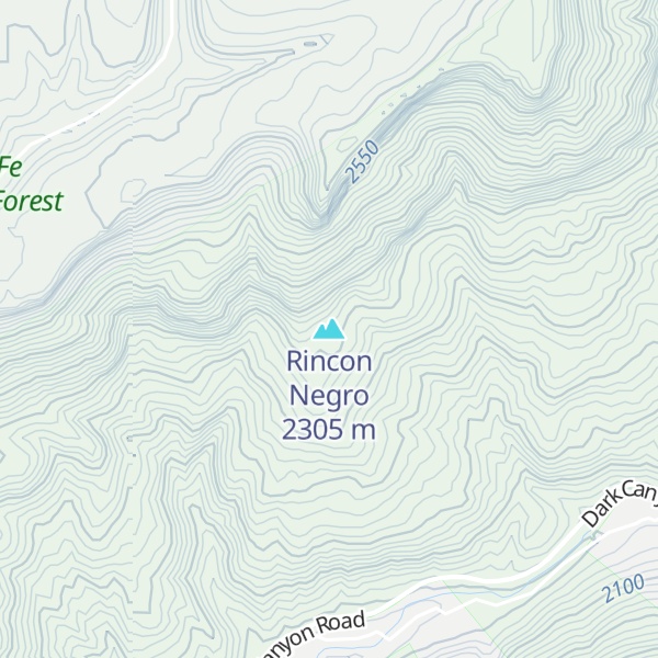 Map of Rincon Negro