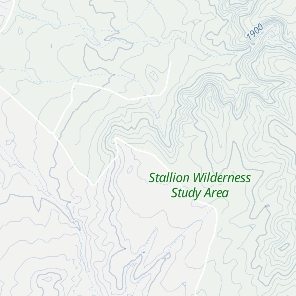 Map of Cuesta de la McBride