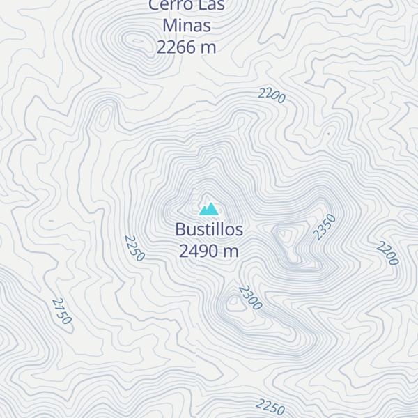 Map of Bustillos