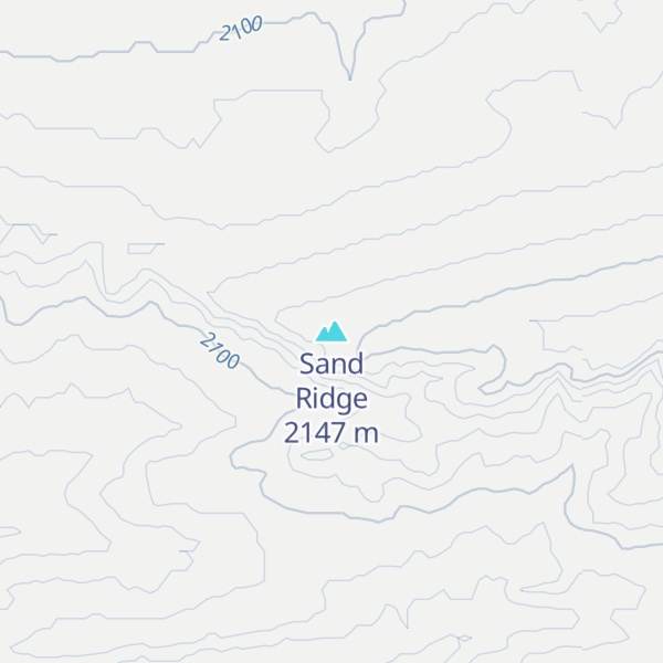 Map of Sand Ridge