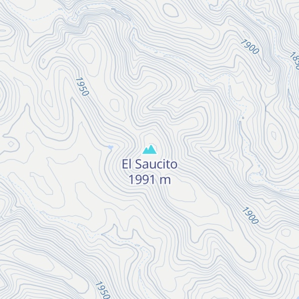 Map of El Saucito