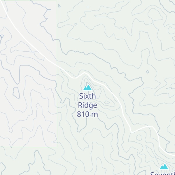 Map of Sixth Ridge