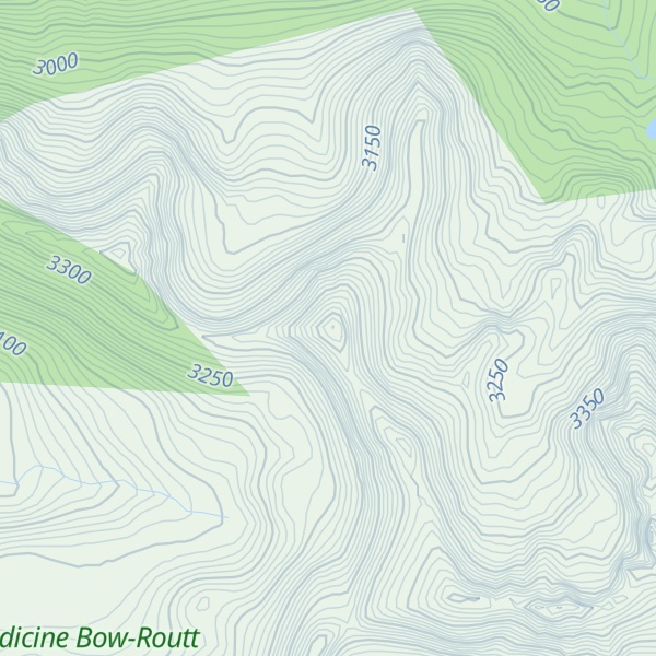 Map of Little Agness Mountain