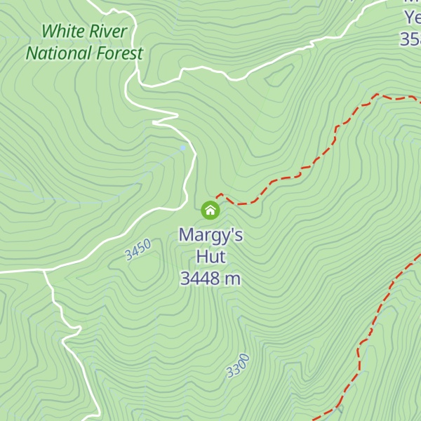 Map of Margy's Hut