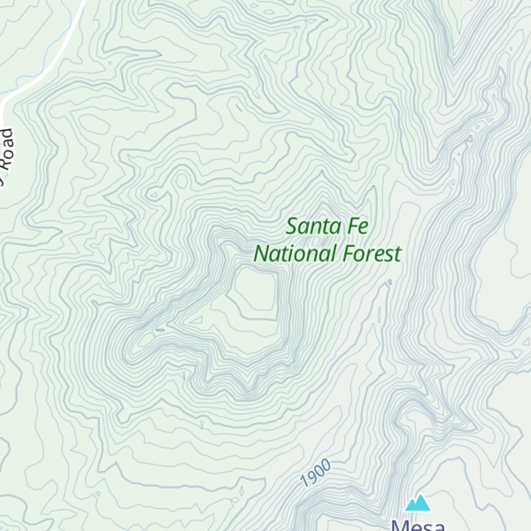 Map of Mesa de las Casas