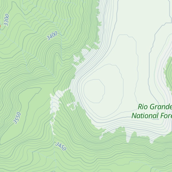 Map of Sheep Mountain