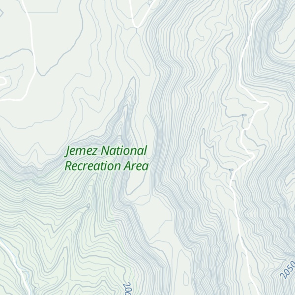 Map of Guadalupita Mesa