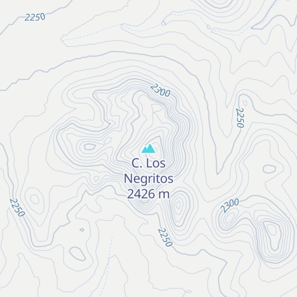 Map of C. Los Negritos
