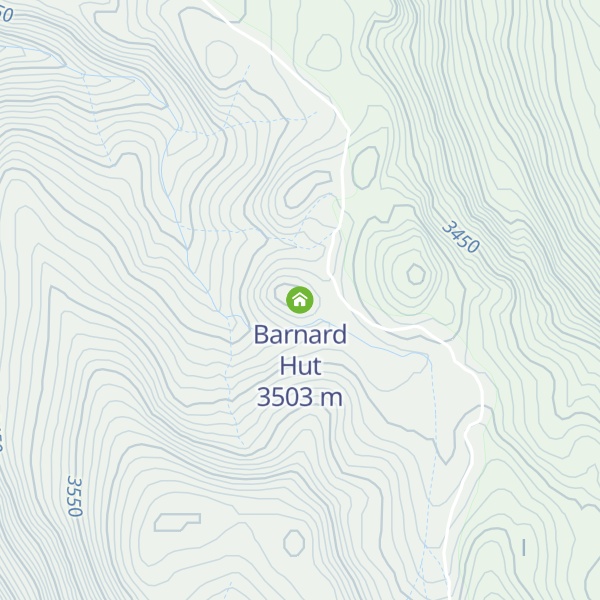 Map of Barnard Hut
