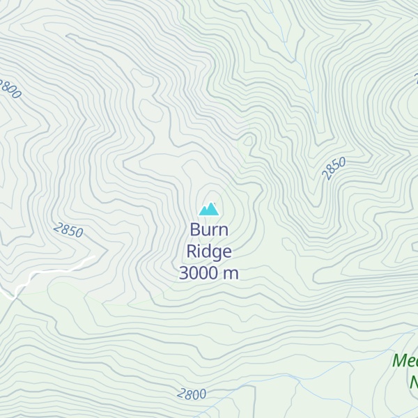 Map of Burn Ridge