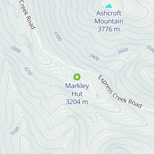 Map of Markley Hut