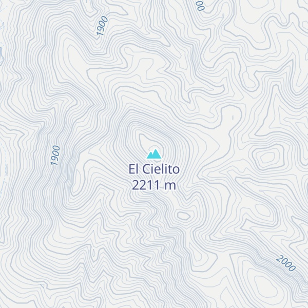 Map of El Cielito