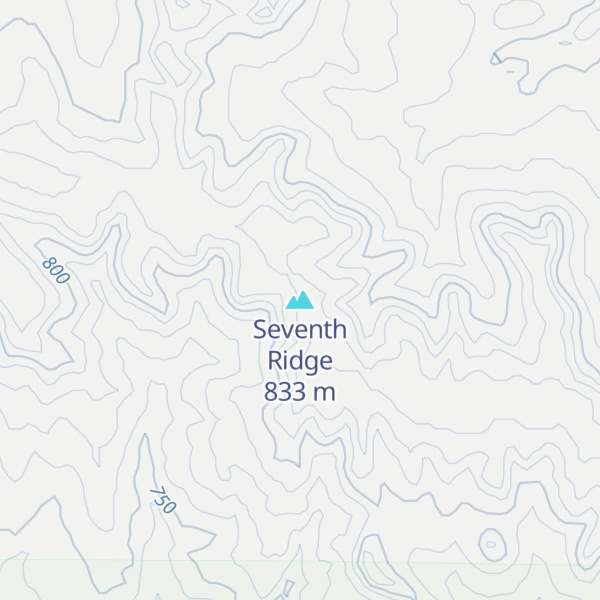 Map of Seventh Ridge