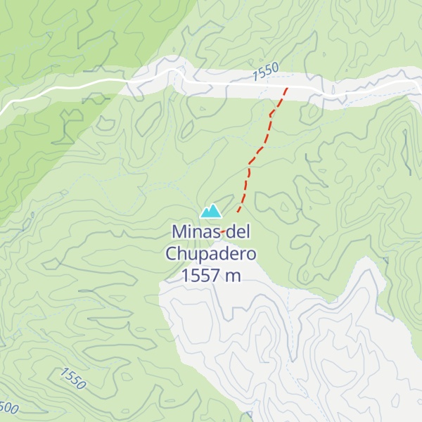 Map of Minas del Chupadero