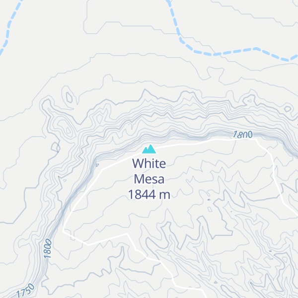 Map of White Mesa