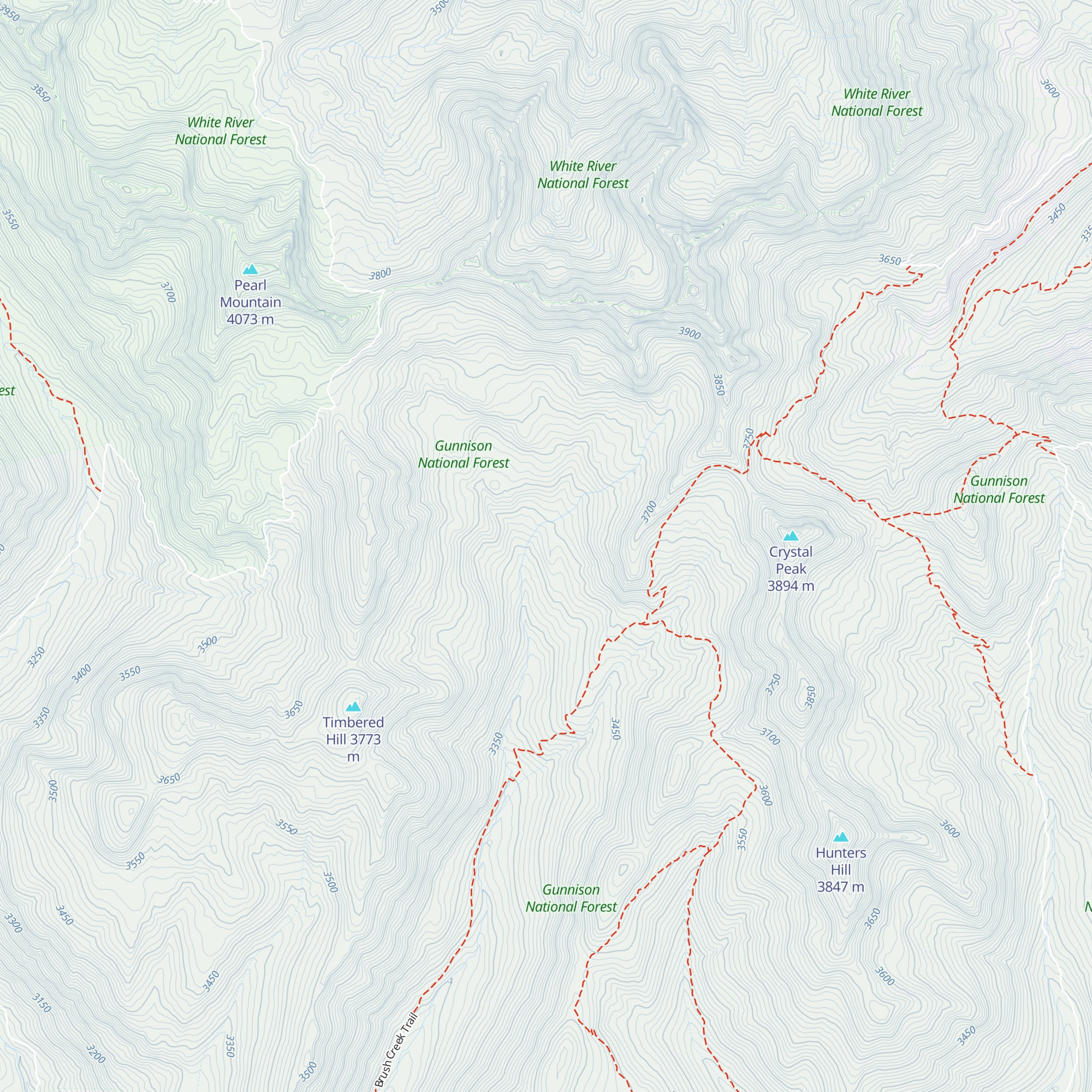 Friends Hut map