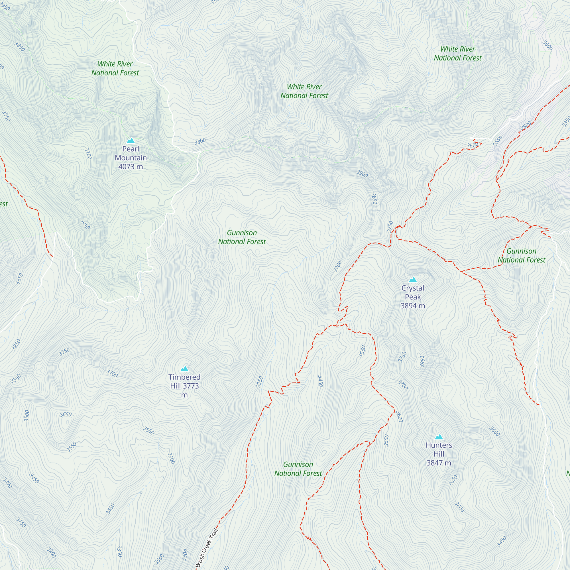 Friends Hut map