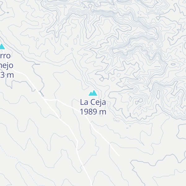 Map of La Ceja