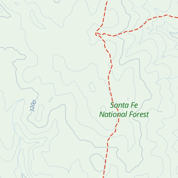 Map of San Pedro Peaks (HP)