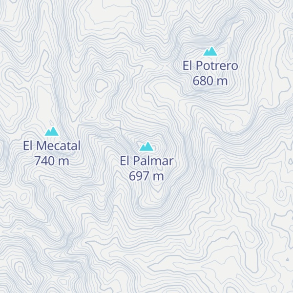 Map of El Palmar