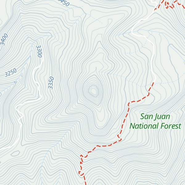 Map of Treasure Mountain
