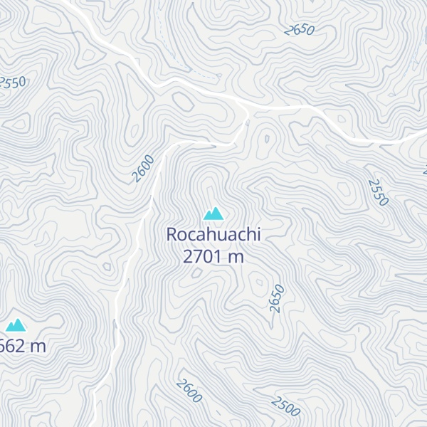 Map of Rocahuachi