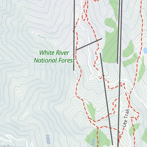 Map of Aspen Mountain